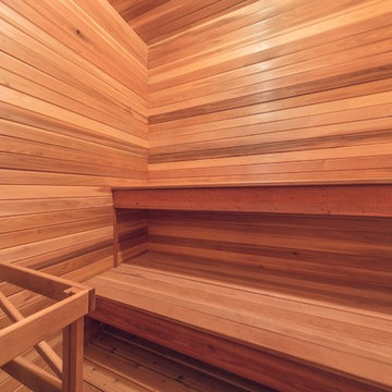Cedar Sauna: an indoor retreat