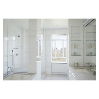 Central Park West Apartment - Contemporary - Bathroom - New York - by Wettling Architects | Houzz