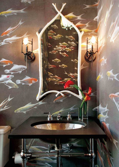 Contemporary Bathroom by David Scott Interiors