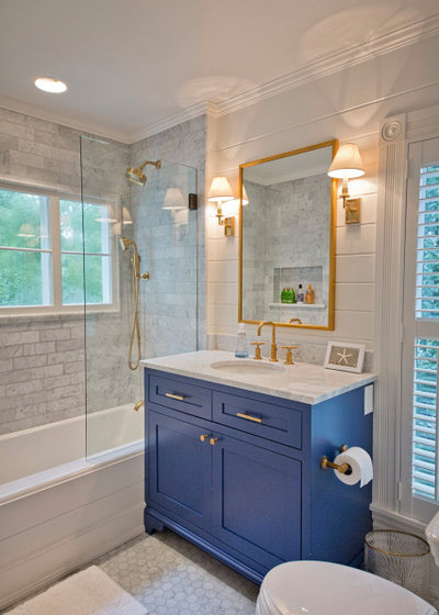 Traditional Bathroom by Emily Snyder Photography