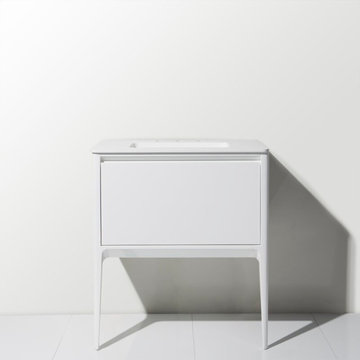 Chameleon Concepts LXE-42-WHTE Luxe 42" Vanity - White