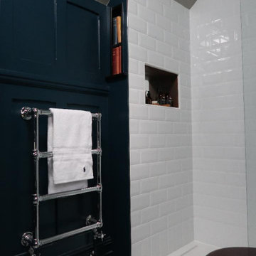 Chamfered Oast house Bathroom, Nutley
