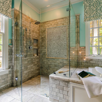 Chandelier Luxury Bath