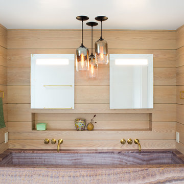 Chappaqua "Serene and Modern" Master Bathroom
