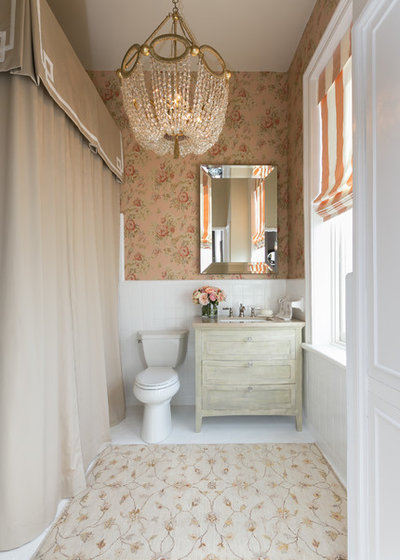 Traditional Bathroom by Haute Magnolia Interiors