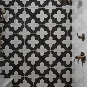 Custom Mosaic Shower Wall Tile