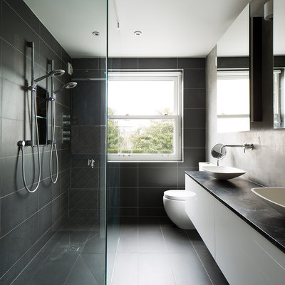 Contemporary Bathroom by PEEK Architecture + Design Ltd