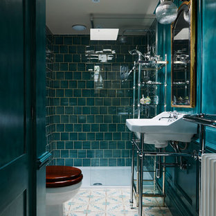 Dark Teal Bathroom Ideas Houzz