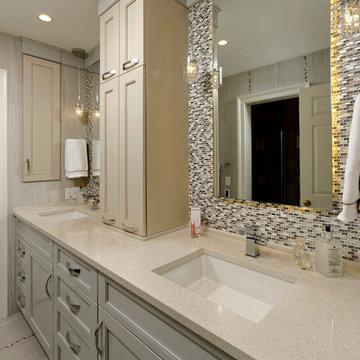 Chevy Chase, Maryland - Transitional - Bathroom
