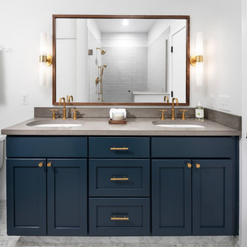 Chic Downtown Bathrooms in Ann Arbor, Michigan
