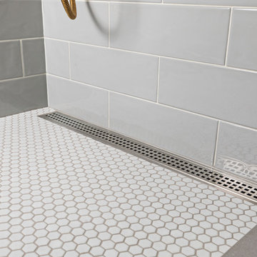 Chic Downtown Bathrooms in Ann Arbor, Michigan