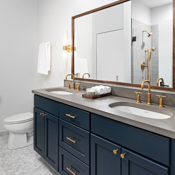 Chic Downtown Bathrooms in Ann Arbor, Michigan