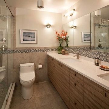 Chicago Millennium Park Residence Master Bathroom