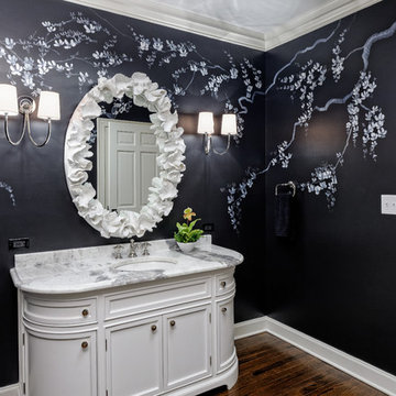 Chinoiserie Powder Room II (Renovation)