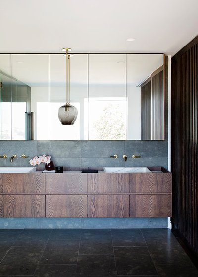 Contemporary Bathroom by ATELIER ALWILL