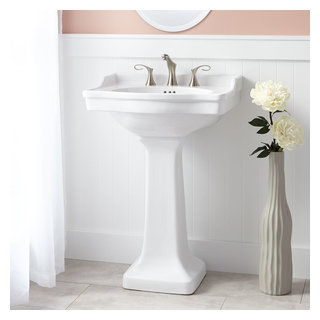 Cierra Pedestal Sink - Contemporary - Bathroom - Cincinnati - by ...