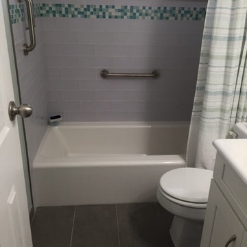 Clairemont Bathroom Remodel Shower Tub Combination