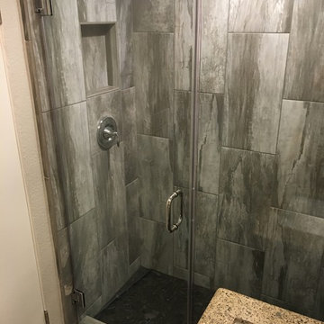 Claremont, CA - Eclectic Guest Bathroom Remodel