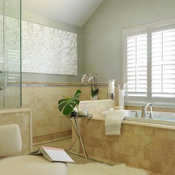 Classic Contemporary Spa Master Bath