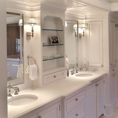 Inspiration for a timeless bathroom remodel in New York