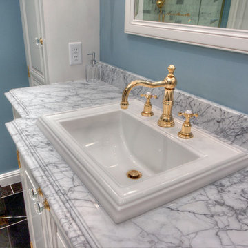 Classic Marble Bathroom