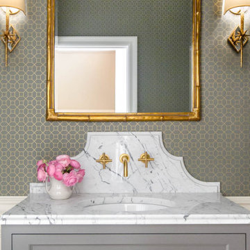 Classic Powder Bathroom Remodel