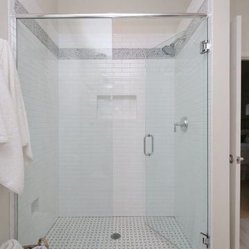 Classic White Bathroom Remodel