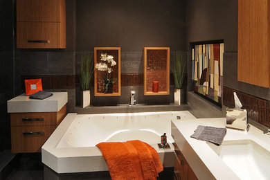 Classical Contemporary Master Spa Bath
