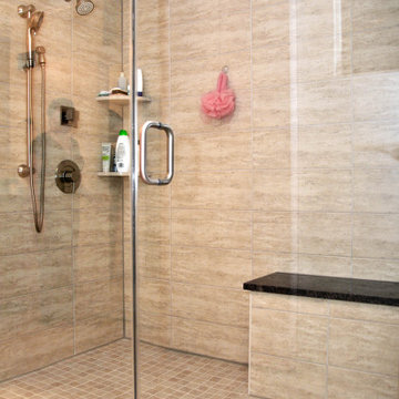 Classico Beige Alcove Shower
