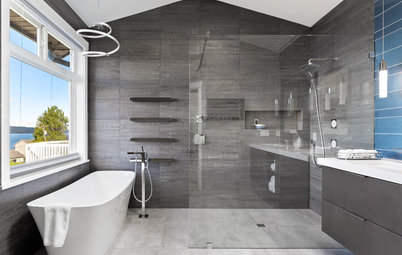 Bathroom of the Week: Modern Space With a Coastal View