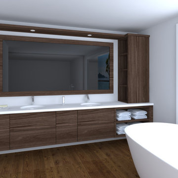 Clean and Simple Bathrooms