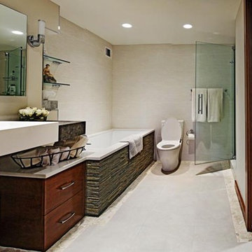 Clean Master Bath and Closet