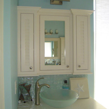 Coastal bath remodel