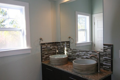 Example of a trendy bathroom design in Wilmington
