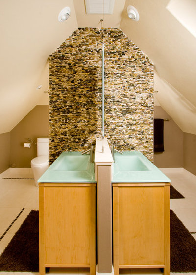 Contemporary Bathroom by HighCraft Builders