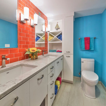 Colorful Kids Bath