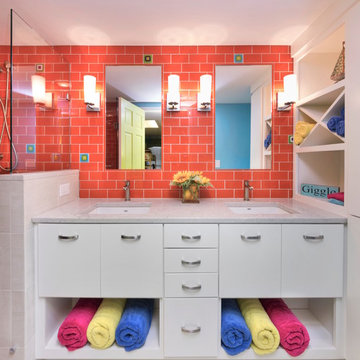 Colorful Kids Bath