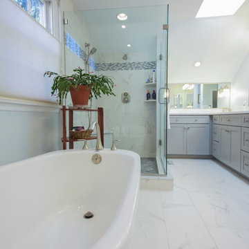 Columbia Maryland Master Bathroom Remodel Design