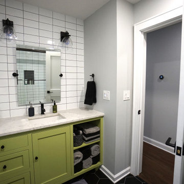 Columbus Ranch Home - Full Home Remodel - Guest Bathroom