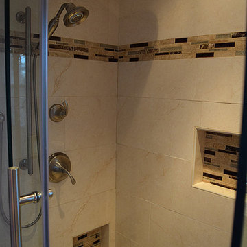 Complete Bathroom Remodel with Frameless Shower Doors