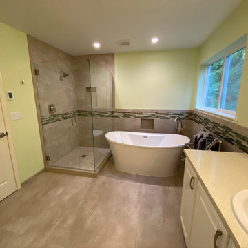 Complete Bathroom Transformation: Outdated becomes Updated