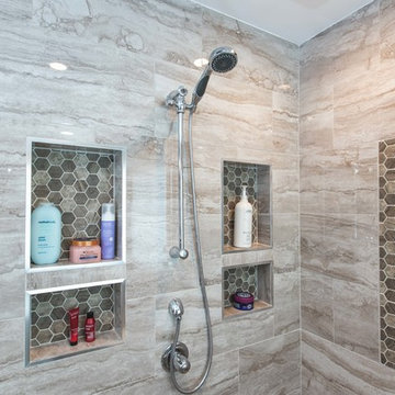 Complete Modern Bathroom Remodel in Bristow, VA