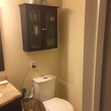 Complete New plumbing and fixtures bathroom change (Before & After)