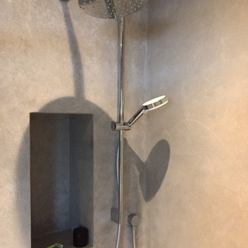 Concrete Grey Microcement bathroom