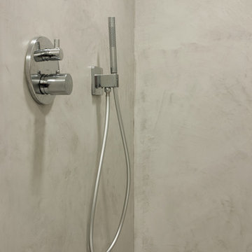 Concrete shower room