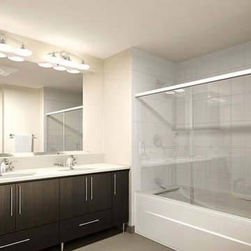 Condominium Interiors - Bath Rooms