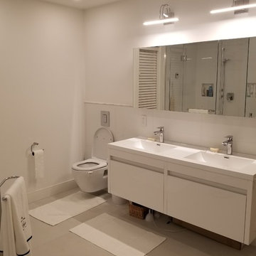 Contemporary and Sleek Bathroom Remodel