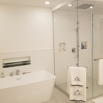 Contemporary and Sleek Bathroom Remodel
