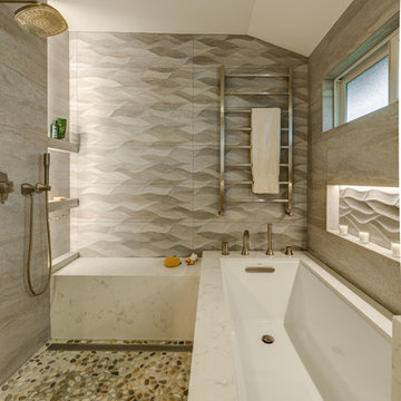 Contemporary Bath Designed by Michelle O'Connor