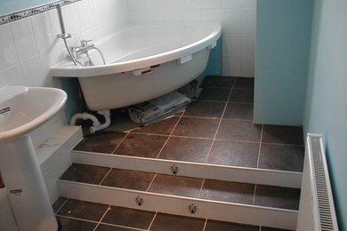 Contemporary bathroom in Dorset.